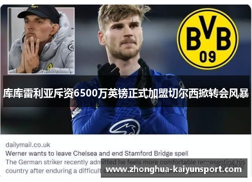 库库雷利亚斥资6500万英镑正式加盟切尔西掀转会风暴